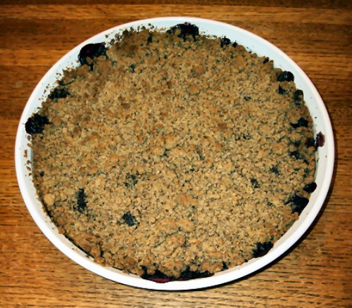 Gluten-Free Blueberry Crisp