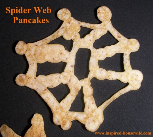 Inspired-Housewife: Spooktacular Halloween Breakfast Pancakes for kids, holiday, special treat, fun food ideas