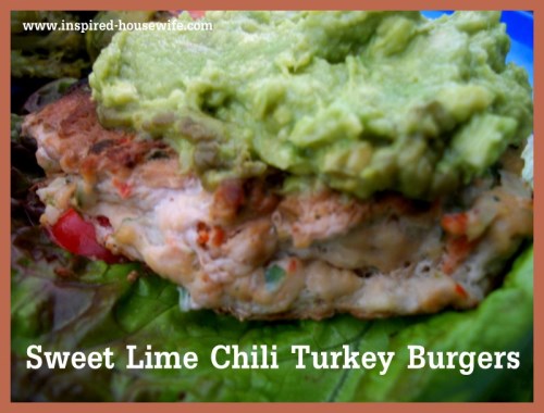 Sweet Chili Lime Turkey Burgers