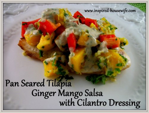 Mango Salsa Tilapia