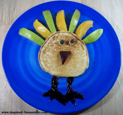 Inspired-Housewife: Thanksgiving Kids Breakfast and Lunch Ideas Tutorial, treats, holiday, special treat, fun food ideas