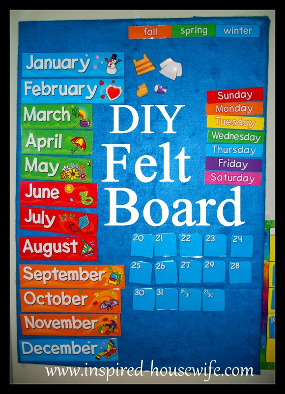 DIY Felt Board Tutorial