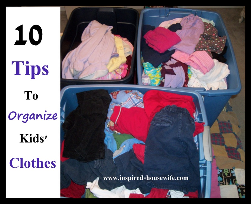 Organize Kids Clothes