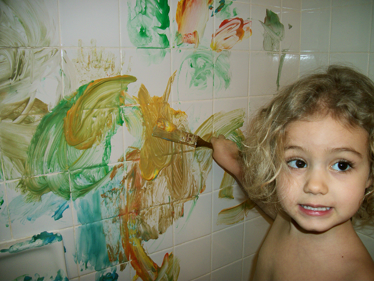 Shower Painting