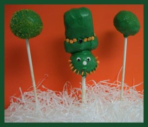 St. Patrick's Day Cake Pops