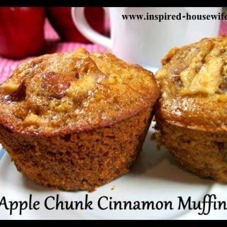 Apple Chunk Cinnamon Muffins