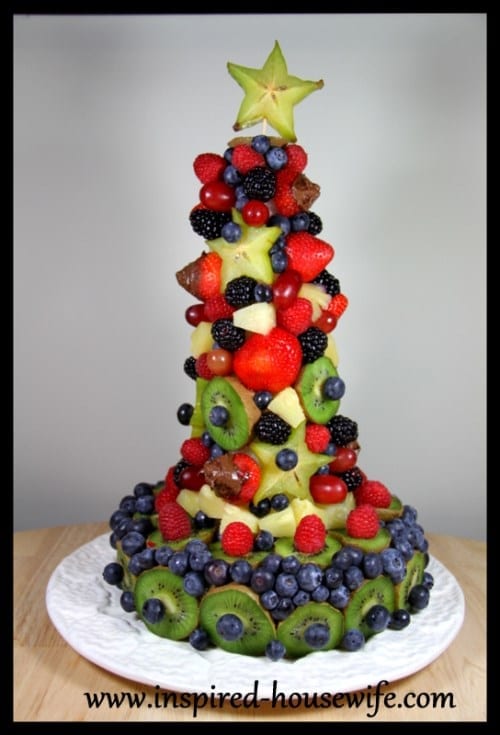 Edible Fruit Arrangement Finished Cake