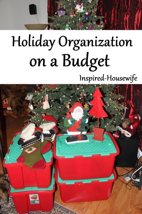 Holiday Organization on a Budget