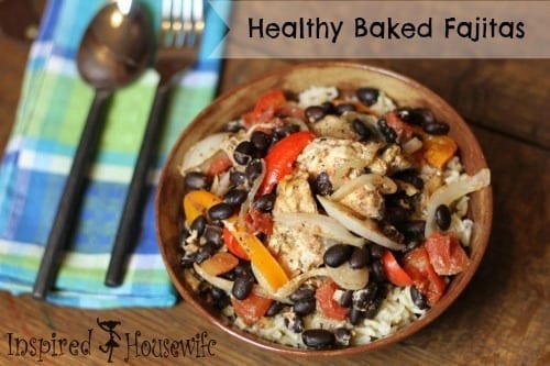 Healthy Baked Fajitas