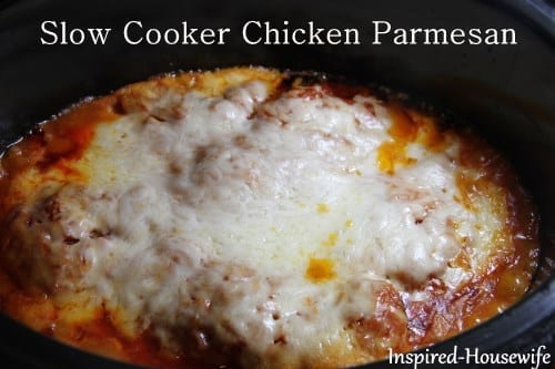 Slow Cooker Chicken Parmesan