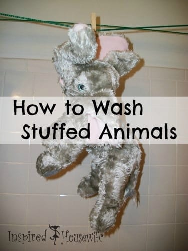 Washing Tips for Stuffed Animals