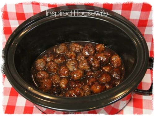 Super-Easy Crock-Pot Super Bowl Swedish Meatballs