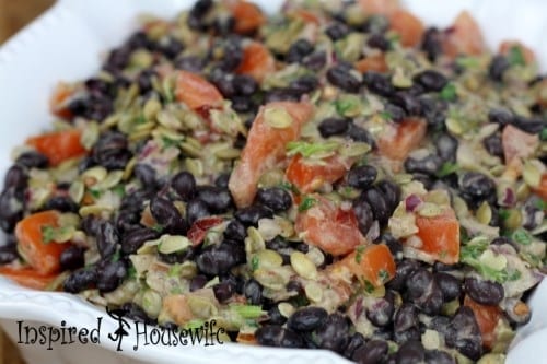 Spicy Chilpotle Black Bean Salad