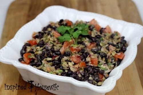 Spicy Chilpotle Black Bean Salad