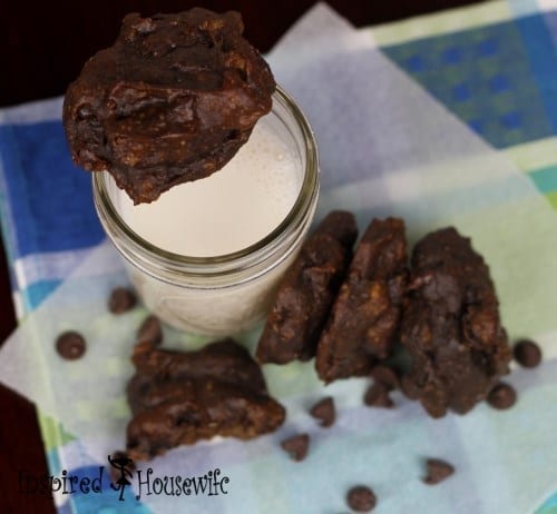 Dark Chocolate Avocado Cookies