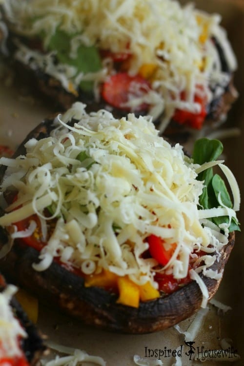 Portobello Mushroom Pizza