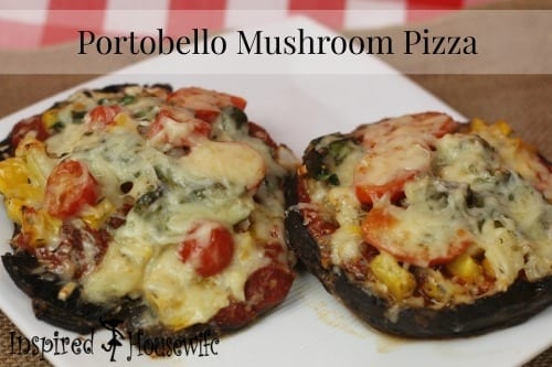 Portobello Mushroom Pizza