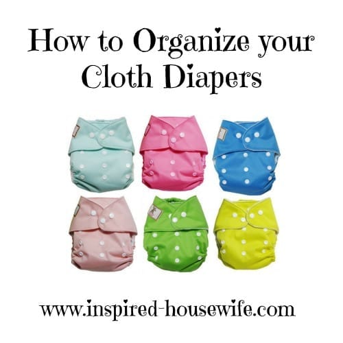 How to Organize Cloth Diapers