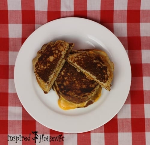 Grilled Cheese Pancakes