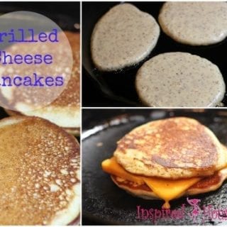 Grilled Cheese Pancakes