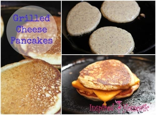 Grilled Cheese Pancakes