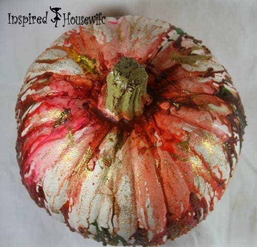 Crayon Pumpkin Art