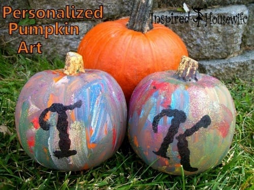 Personalized Pumpkin Art
