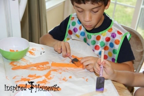 Popsicle Scarecrow Craft