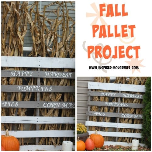 An Easy Fall Pallet Project