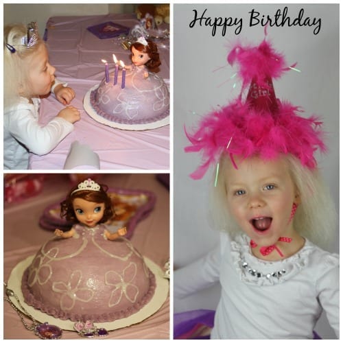 Sofia the First Birthday Cake