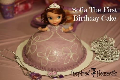 Sofia the First Birthday Cake