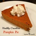 Healthy Crustless Pumpkin Pie