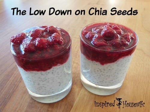 The Low Down on Chia Seeds