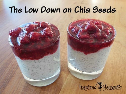 The Low Down on Chia Seeds The Low Down on Chia Seeds