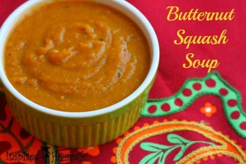 Healthy Butternut Squash Soup