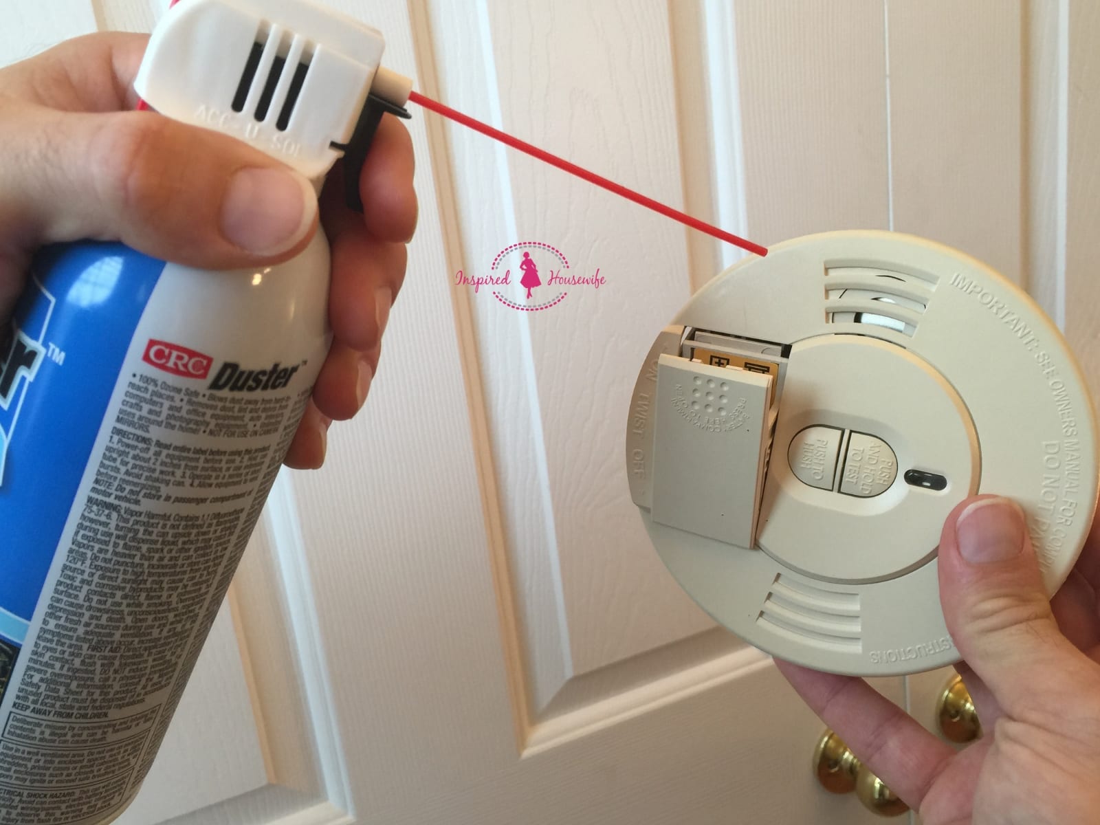 How To Turn Off My Fire Alarm How to Easily Stop Smoke Detector Beeping or Chirping | Inspired Housewife