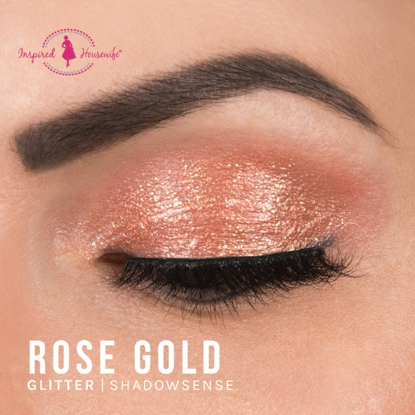 Rose Gold Glitter Eyeshadow ShadowSense