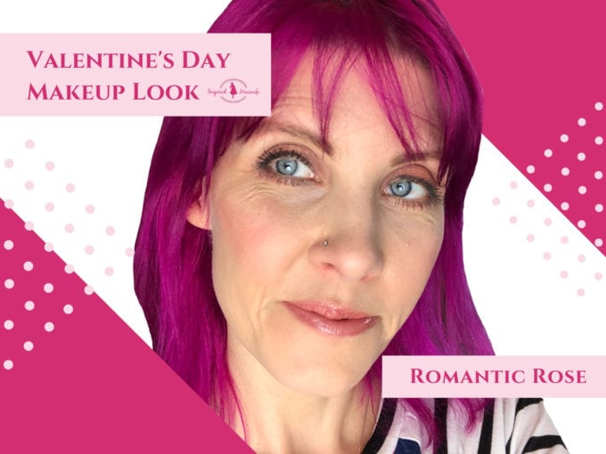 Valentine's Day Makeup Look - Romantic Rose