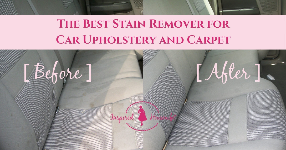 Best Stain Remover for Car Upholstery