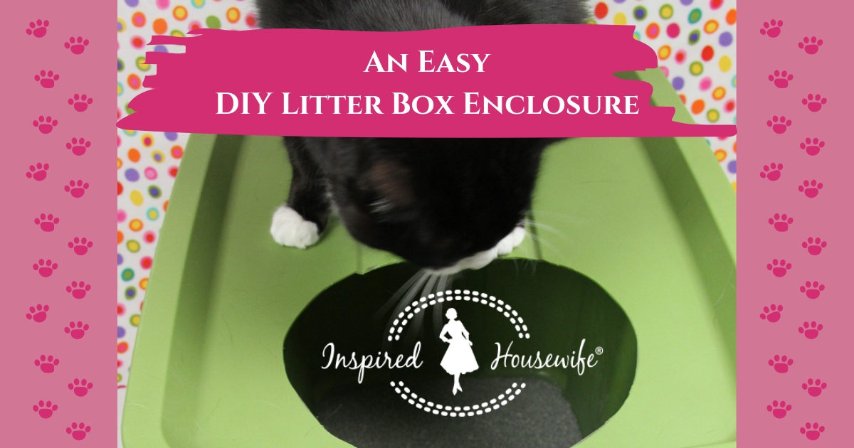 DIY Litter Box Enclosure