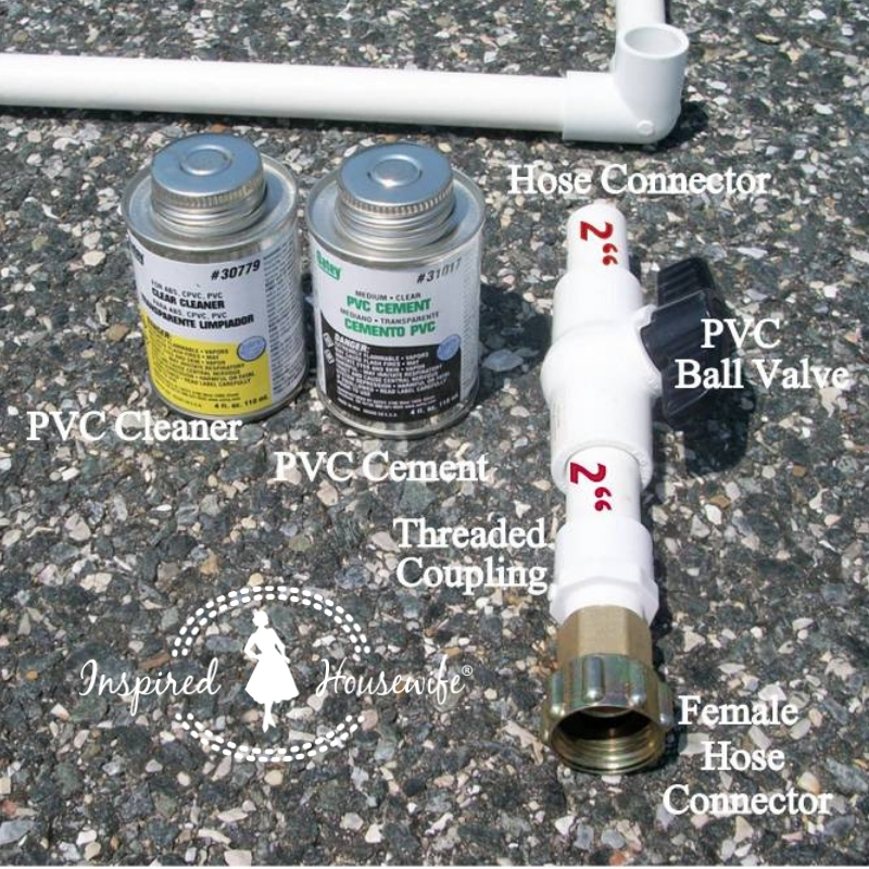 DIY PVC Pipe Sprinkler